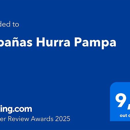 Cabanas Hurra Pampa Mar de Las Pampas Esterno foto